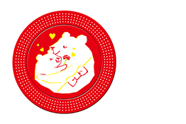 違う柄で楽しいコースター